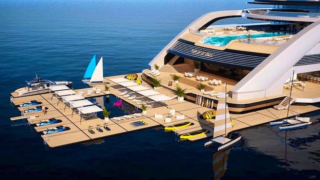 Le superyacht Ulyssia