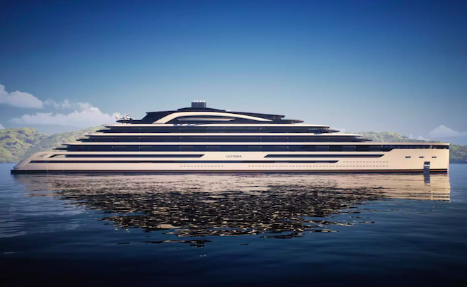 Le superyacht Ulyssia