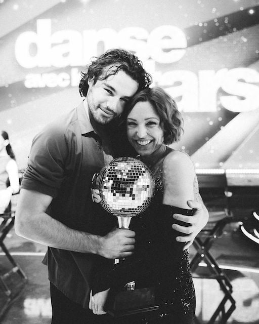 Anthony Colette et Natasha St-Pier pendant la finale de Danse avec les stars 