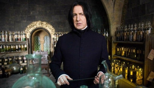 Alan Rickman dans la saga cinématographique Harry Potter