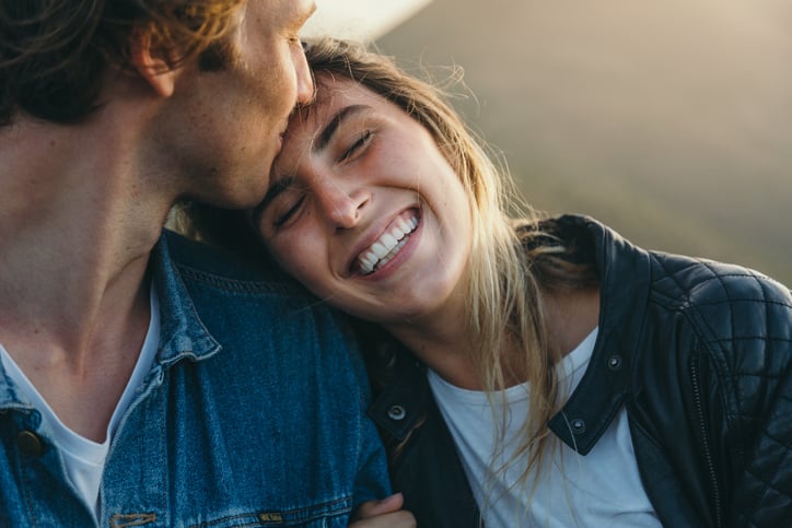 Un couple heureux