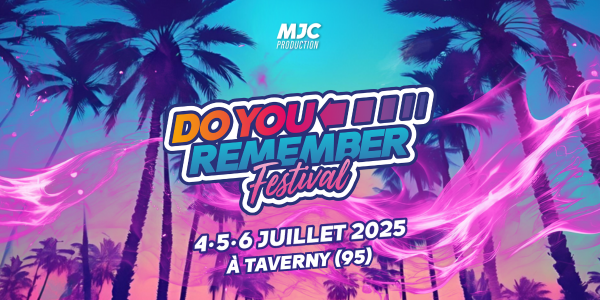 L'affiche du Do You Remember Festival 2025