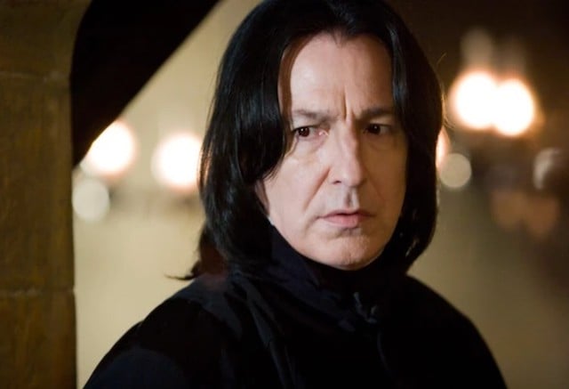 Alan Rickman dans la saga Harry Potter