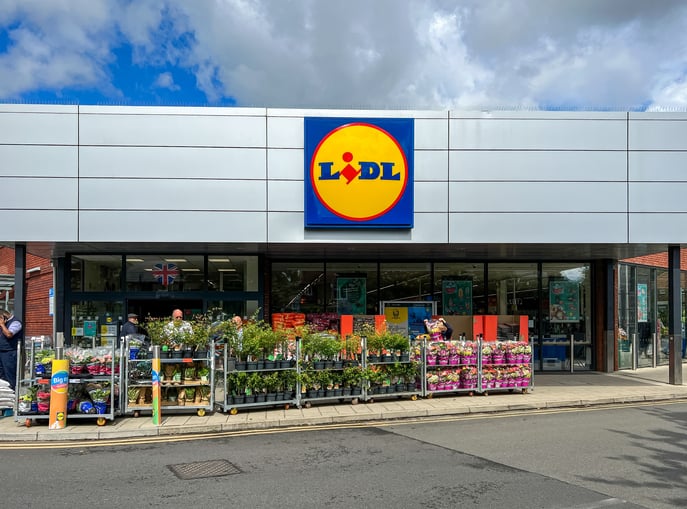 Un magasin Lidl