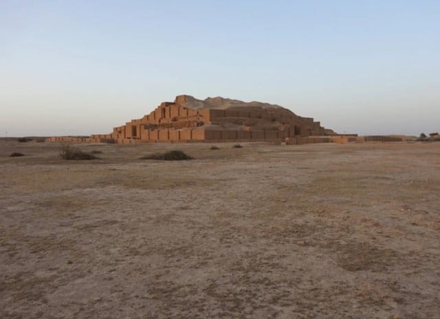 Temple Chogha en Iran