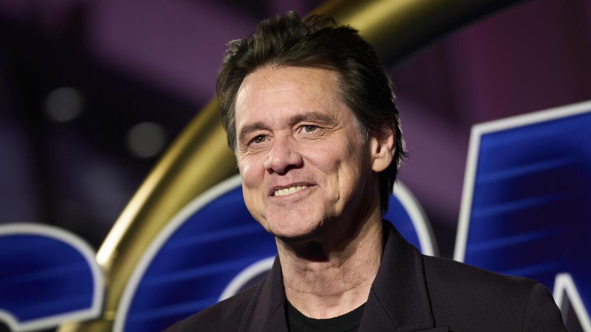 Jim Carrey à la promotion de Sonic 3