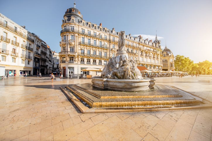 La ville de Montpellier