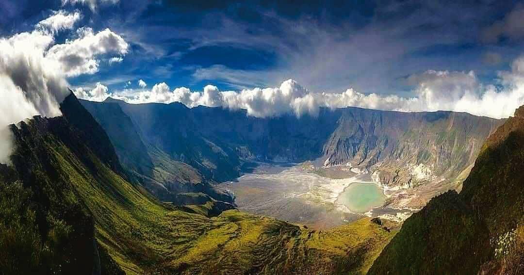 Le Mont Tambora en Indonésie