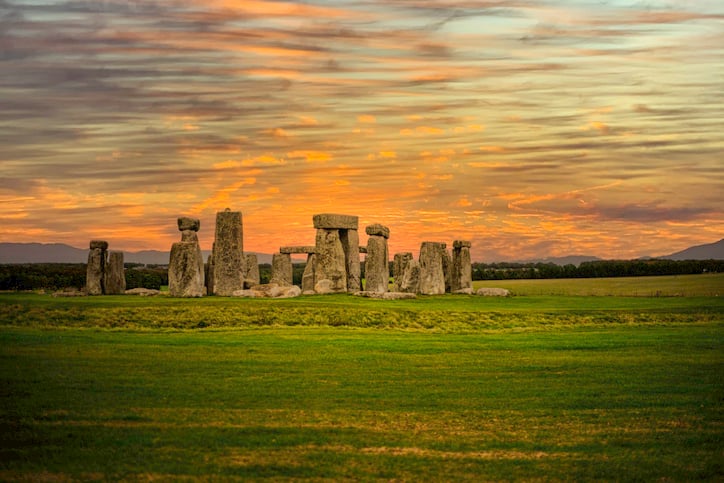 Stonehenge en Angleterre