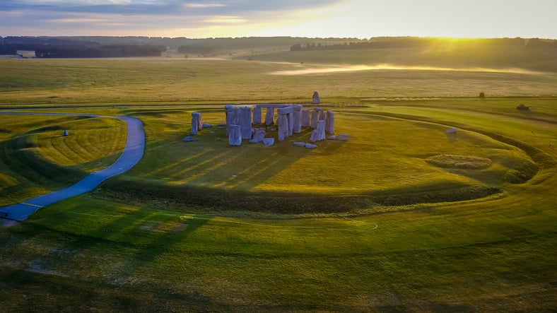 Stonehenge en Angleterre