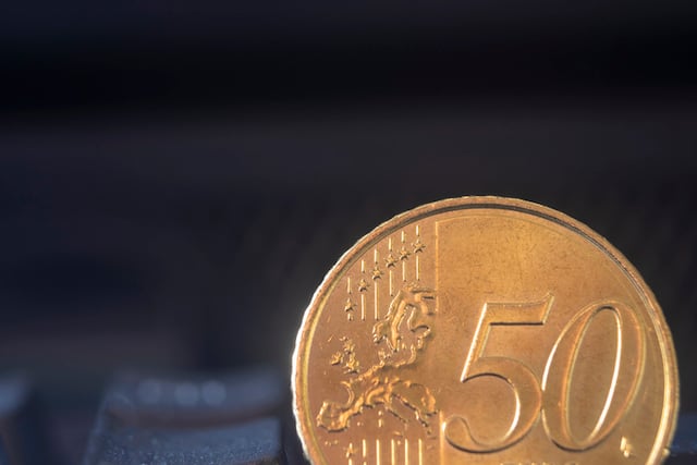 Une pièce de 50 centimes