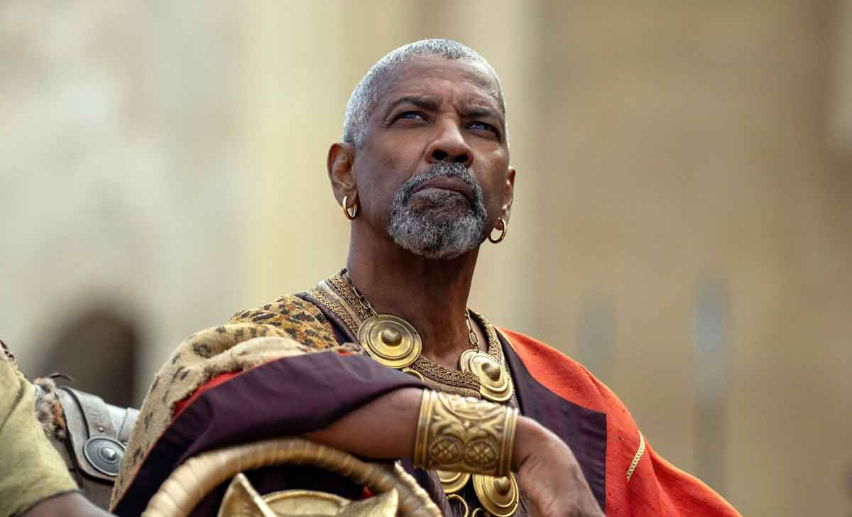 Denzel Washington dans Gladiator 2