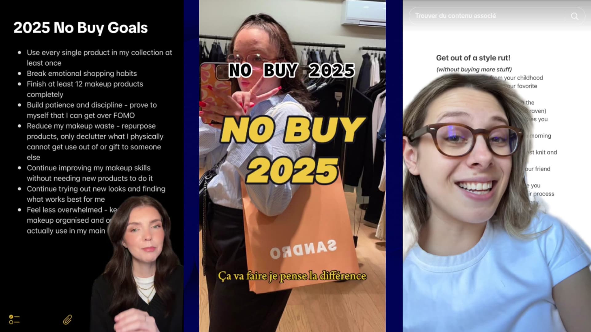 Le challenge No Buy sur TikTok