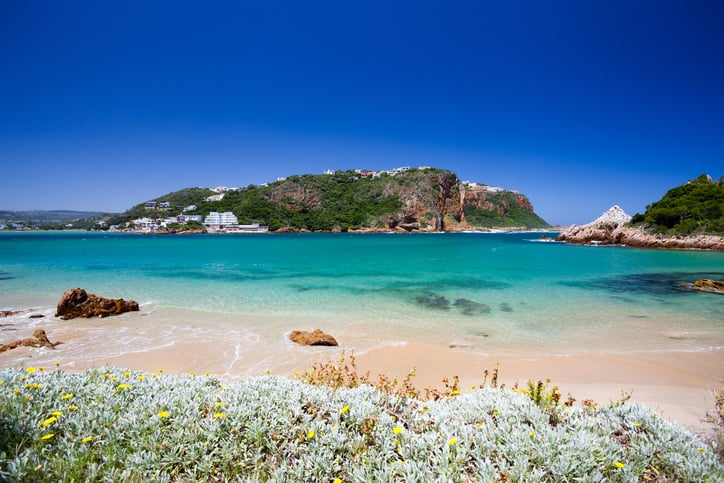 Une plage à Knysna