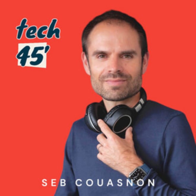 Le logo du podcast Tech 45’