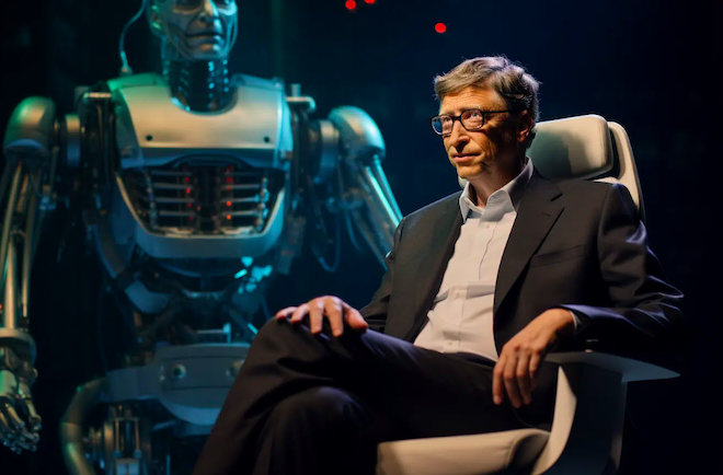 Bill Gates partage ses pensées sur l'intelligence artificielle