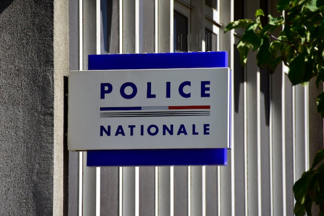 Panneau Police nationale 