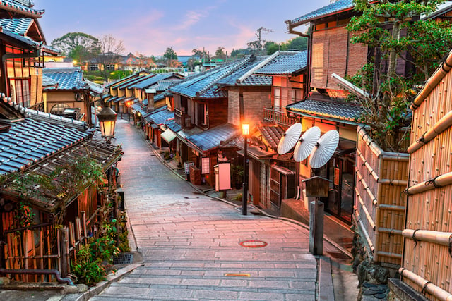 Rues de Kyoto (Japon)