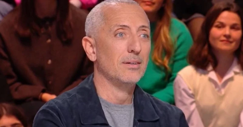 Gad Elmaleh sur le plateau de Quotidien