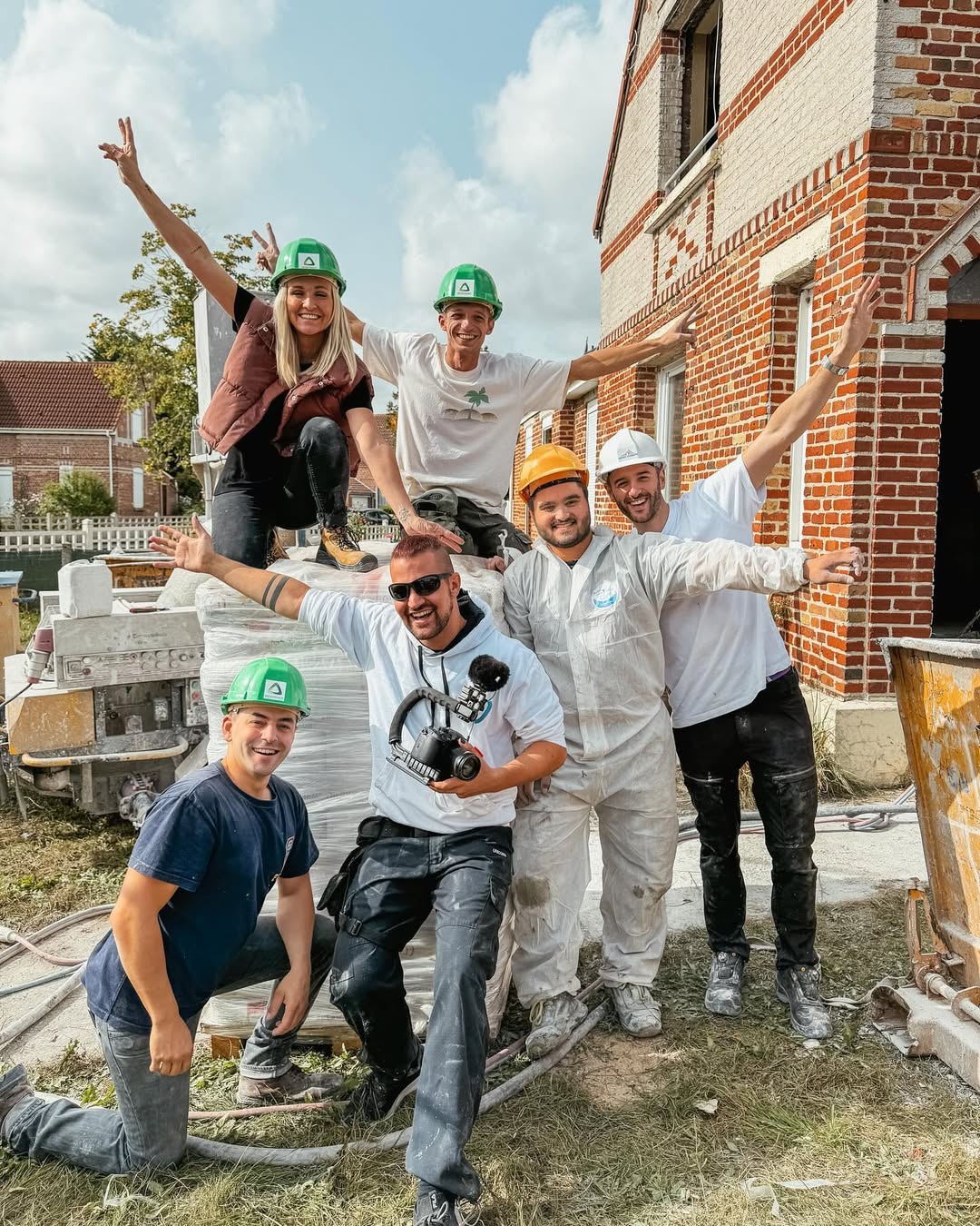 Photo du chantier de Pierre Charles et Philippe Gomes