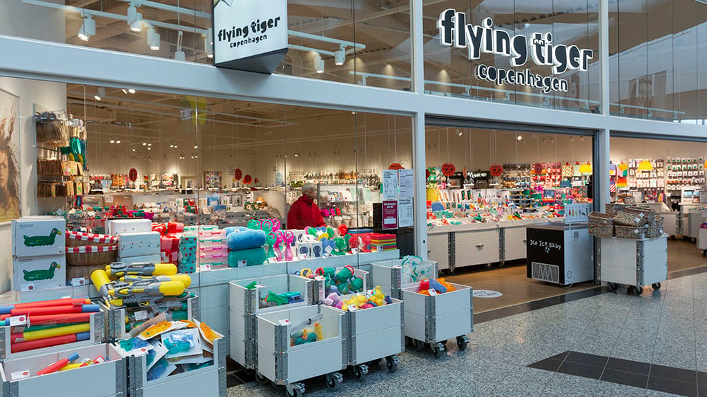 Un magasin Flying Tiger