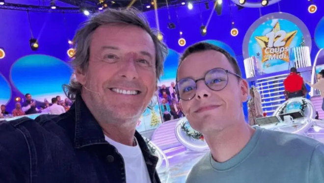 Jean-Luc Reichmann et Emilien