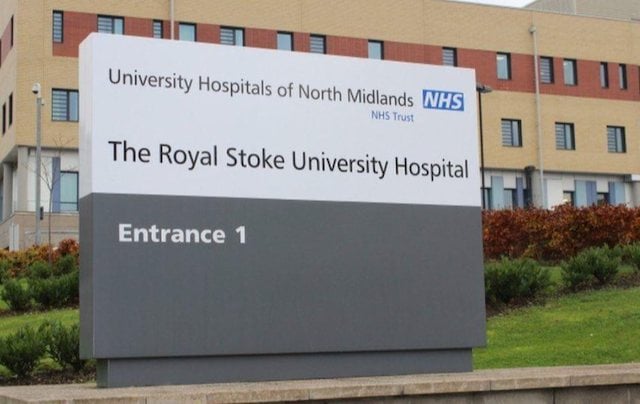 The Royal Stoke University Hospital