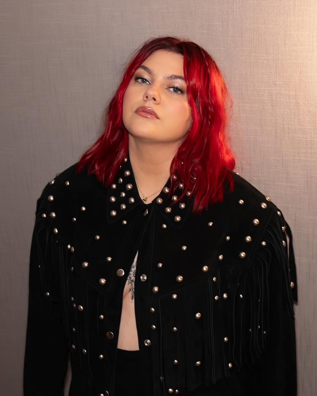 La chanteuse Louane, 28 ans