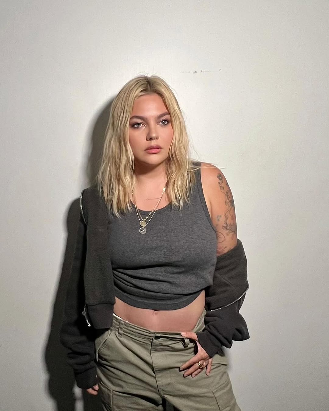 La chanteuse Louane, 28 ans