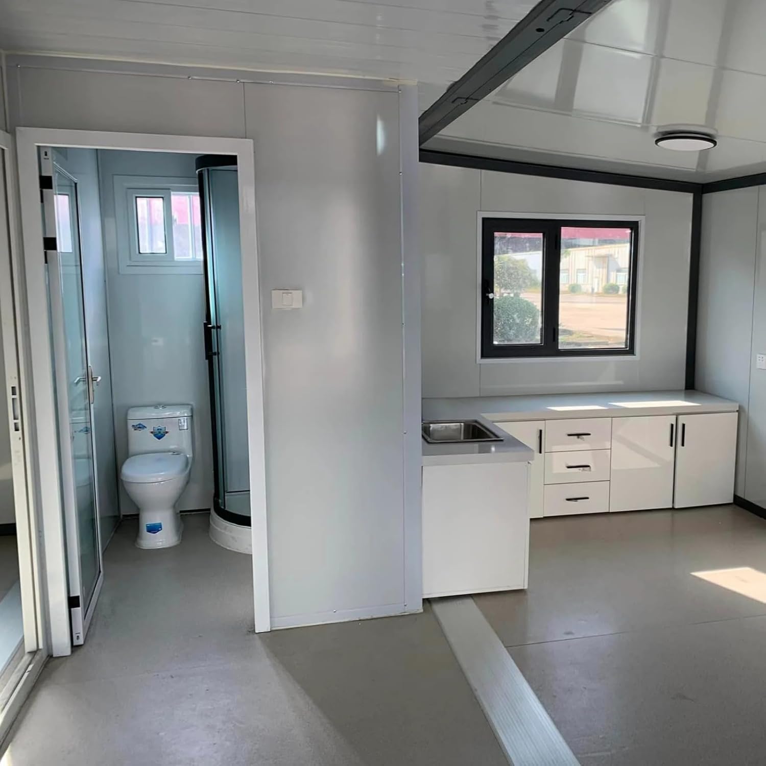 L'intérieur de la tiny house