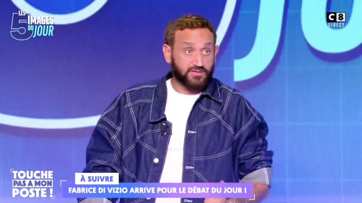 Cyril Hanouna sur le plateau de TPMP