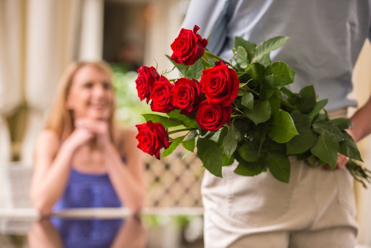 Un bouquet de roses