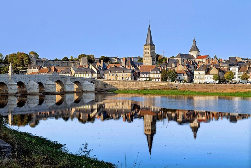 Panorama de la Charité-sur-Loire (Nièvre)