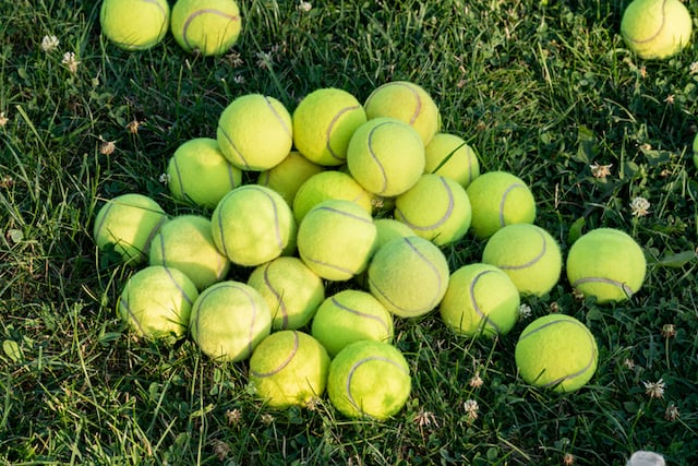 Balles de tennis