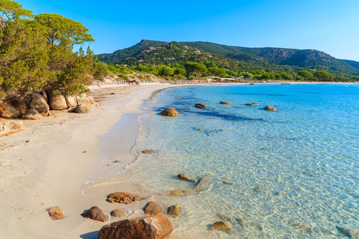 La plage de Palombaggia