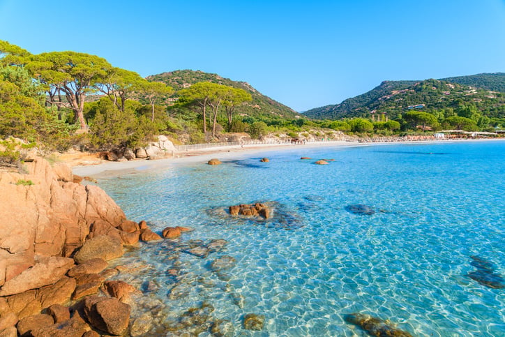 La plage de Palombaggia