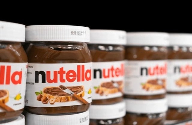 Pots de nutella 