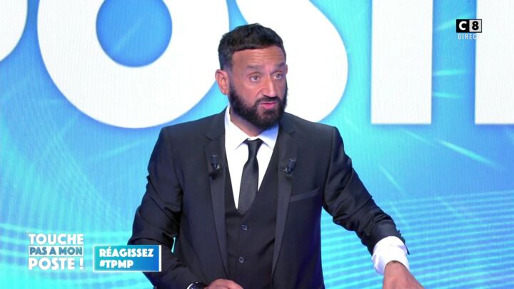 Cyril Hanouna sur le plateau de TPMP