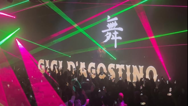 le concert du DJ Gigi D'Agostino