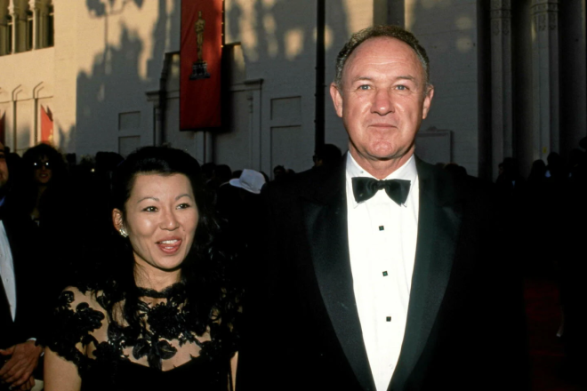 Betsy Arakawa et Gene Hackman