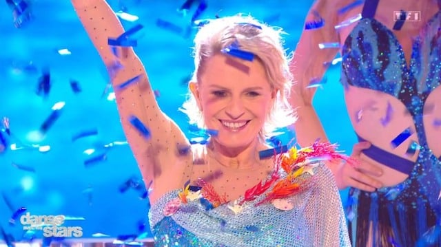 Sophie Davant sur le plateau de Danse avec les stars