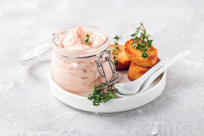 mousse de saumon