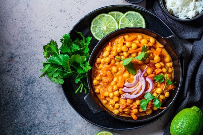 curry de pois chiches