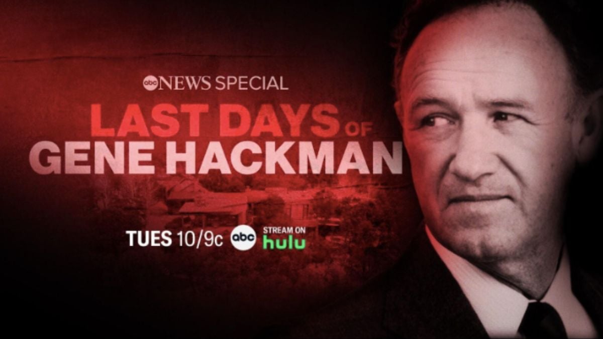 Affiche du documentaire « Last Days of Gene Hackman », produit par ABC News