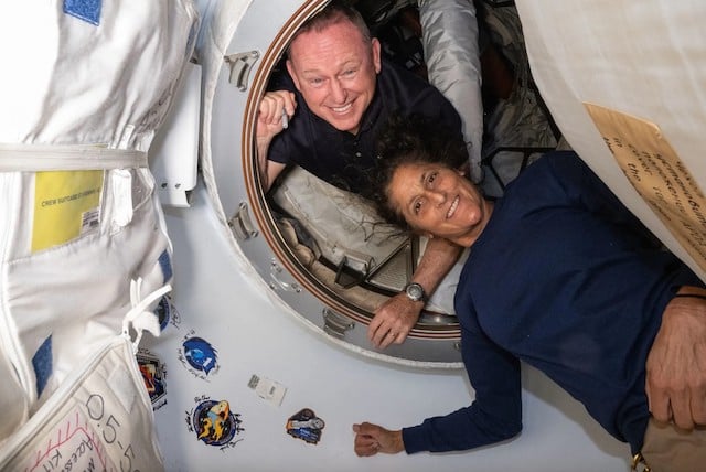  Suni Williams et Butch Wilmore dans l'espace