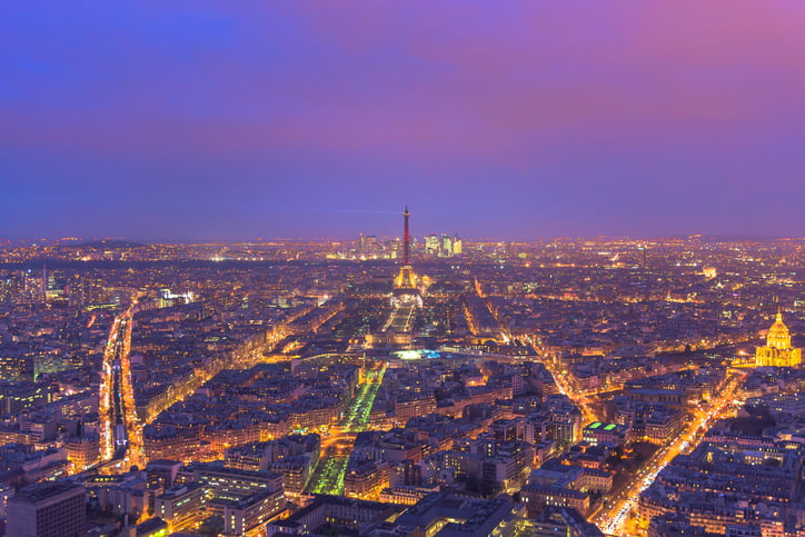 Paris la nuit