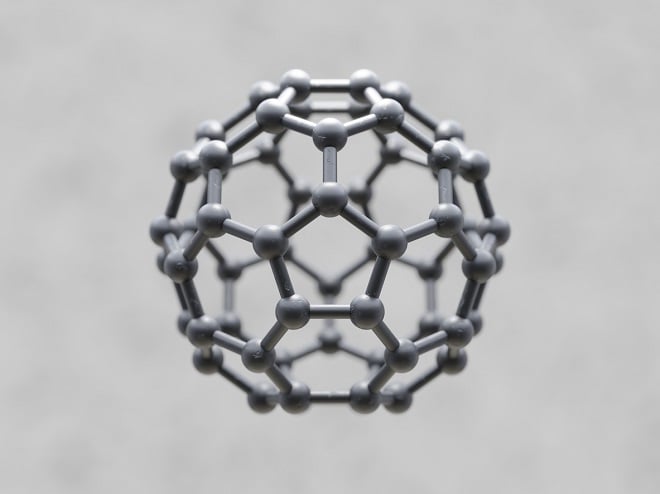 illustration 3D du buckyball