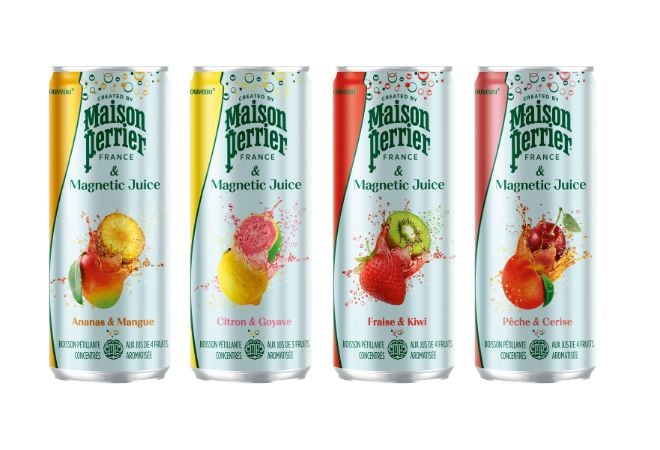 4 canettes de Maison Perrier Magnetic Juice