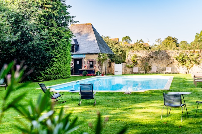 piscine du Château d'Audrieu