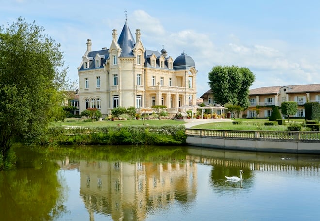 façade du Château-Hôtel Grand Barrail